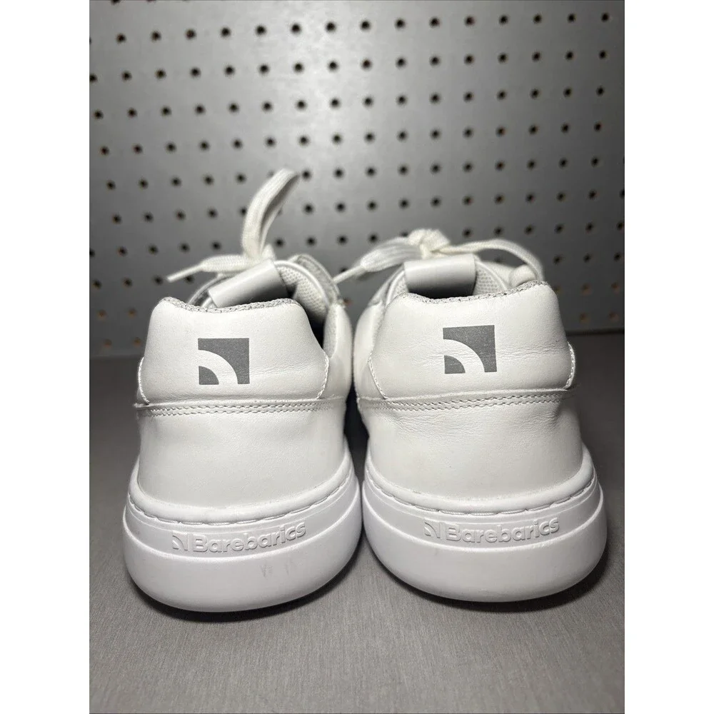 Barebarics Zing Barefoot Sneakers Shoes Mens Size US 10 EU 43 Leather White